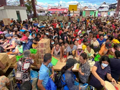 looted pina|Philippine governor warns of looting without typhoon aid.